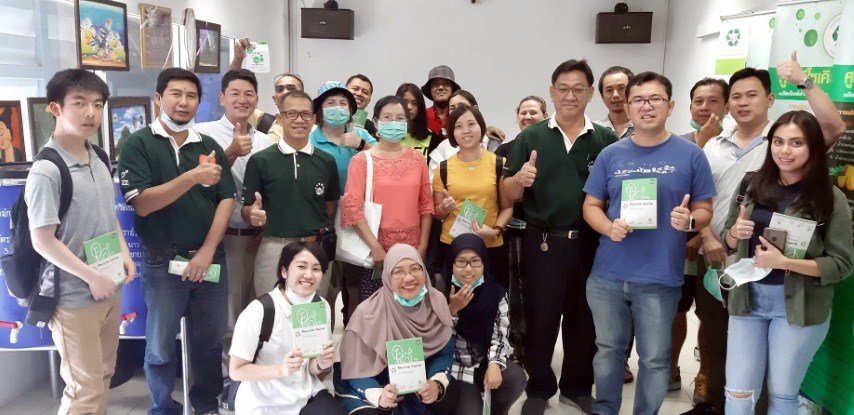 20กุมภาพันธ์ 2563ต้อนรับคณะเอ็มโร่เอเชีย ( Apnon International Workshop Saraburi Thailand) ศึกษาดูงานด้านสิ่งแวดล้อมโดยการนำจุลินทรีย์อีเอ็มมาใช้ ที่ศูนย์รีไซเคิลพบสุข เทศบาลนครปากเกร็ด